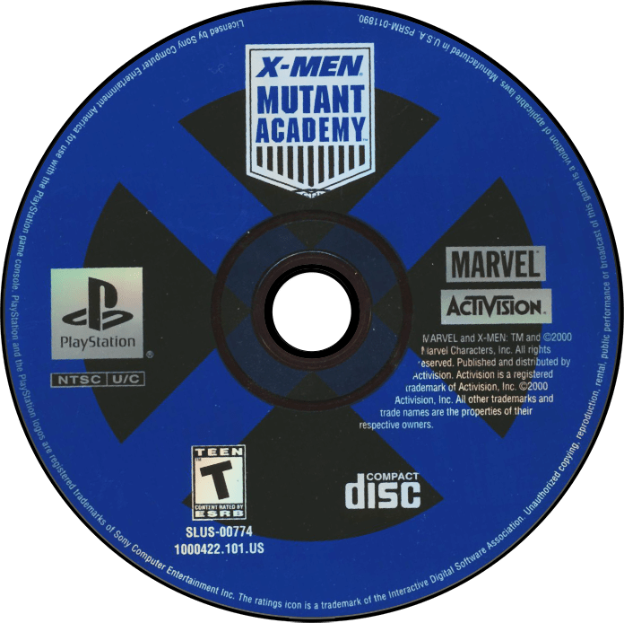 X-men Mutant Academy media 6 for Playstation